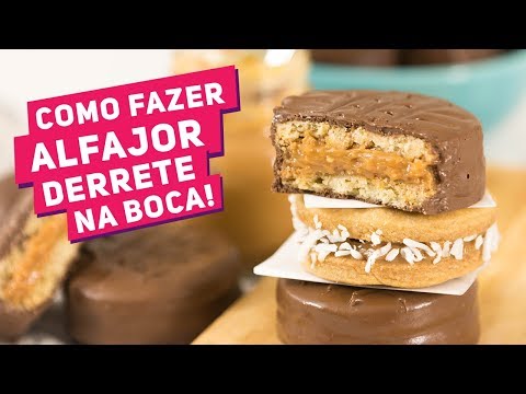 COMO FAZER ALFAJOR (RECEITA TRADICIONAL + MASSA E A VERSÃO BRASILEIRA) - RECEITAS DE MINUTO #372