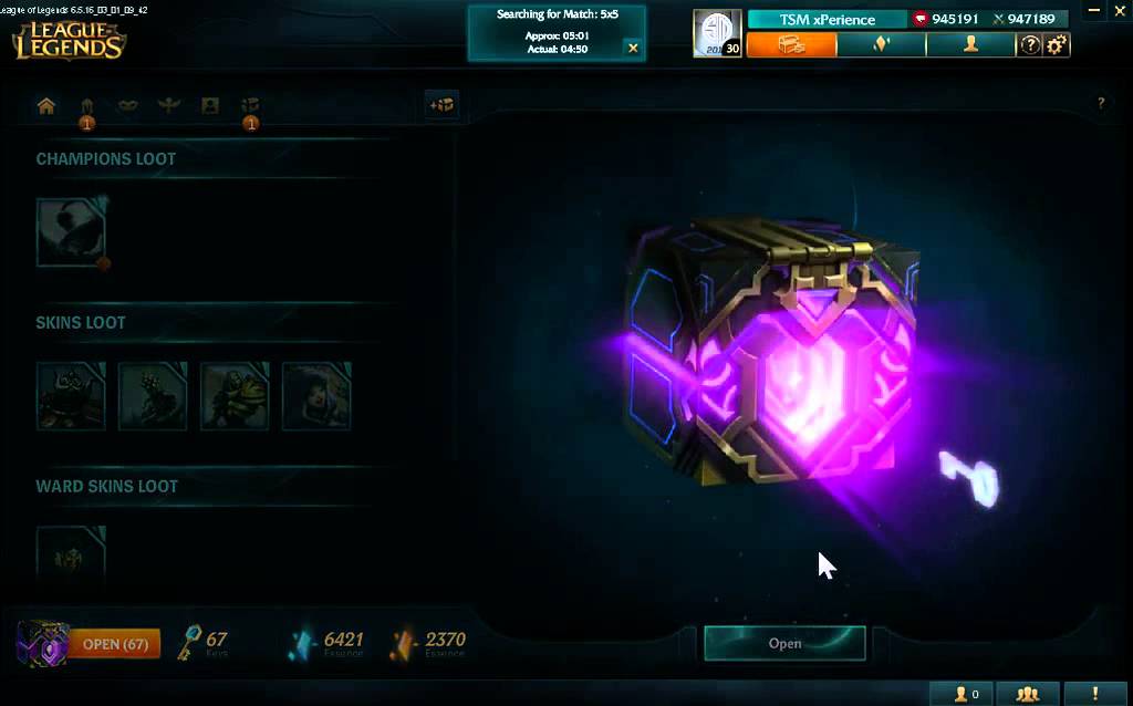 Hextech Crafting on Pbe (how to get free skins and champion) YouTube