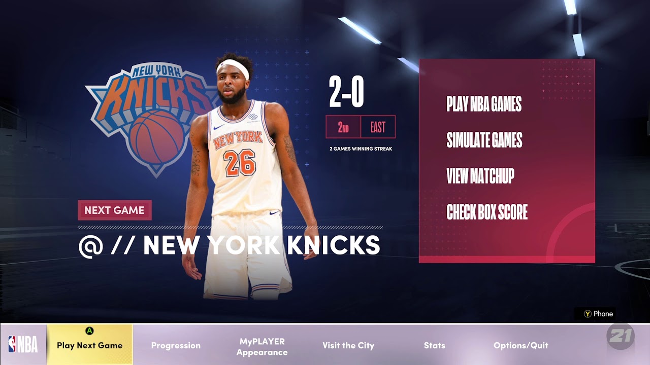 NBA 2K21 Career Mode Bug YouTube