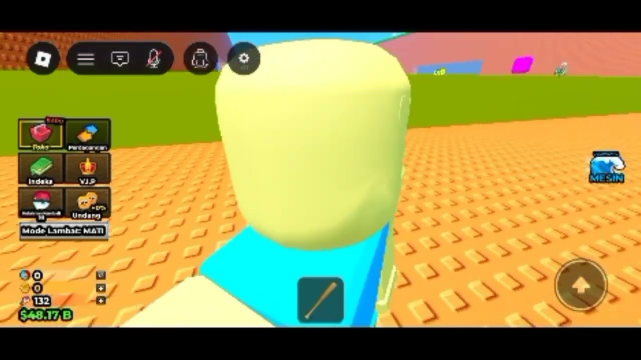 Papah nob balas dendam setelah sebelumnya kalah di Tsunami brainrot 