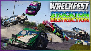Stockton Destruction! | Wreckfest
