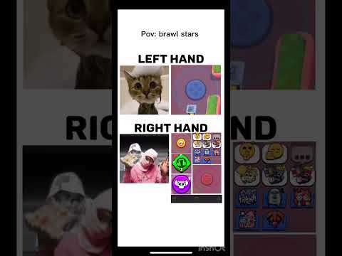 Left Hand vs Right Hand in Brawl Stars 💀 #edit #brawlstars #brawl #7x7 #free #gaming #roblox