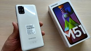 Samsung Galaxy M51 6/128Gb Unboxing  Распаковка Samsung Galaxy M51 6/128Gb