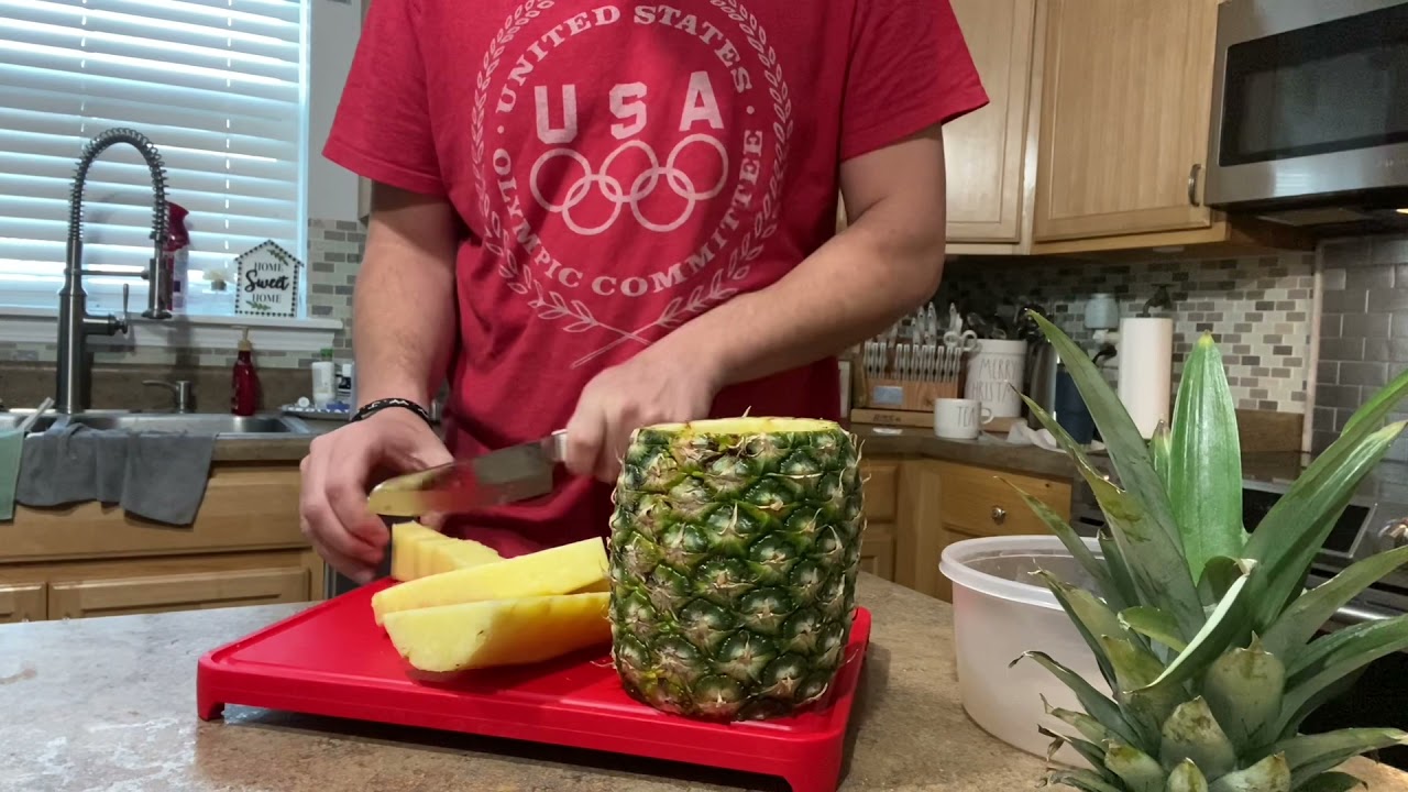 Best Cutco Knife How To Cut Pineapple YouTube