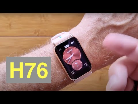 LOKMAT TIME H76 1.57” Hyperboloid Screen Fitness/Health Blood Pressure Smartwatch: Unbox & 1st Look