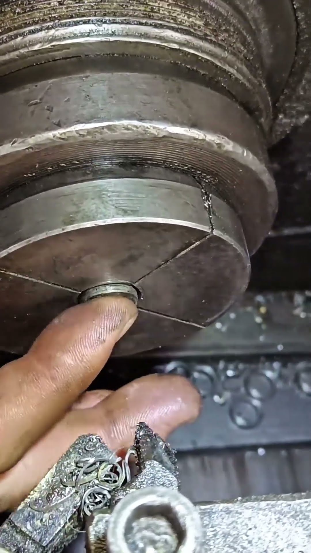 Small copper chamfering process- Good tools and machinery make work easy