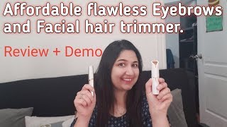 flawless eyebrow trimmer india review