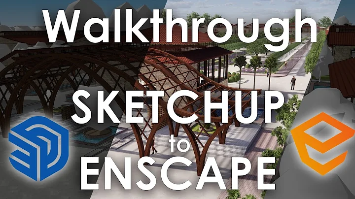 Sketchup with Enscape Render | Enscape walkthrough | Resort Landscape Design | Archi Student Work