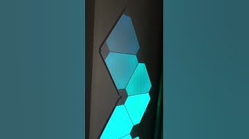 nanoleaf aurora #rgblighting #ledlights #nanoleaf #aurora #ddj400 #housemusic