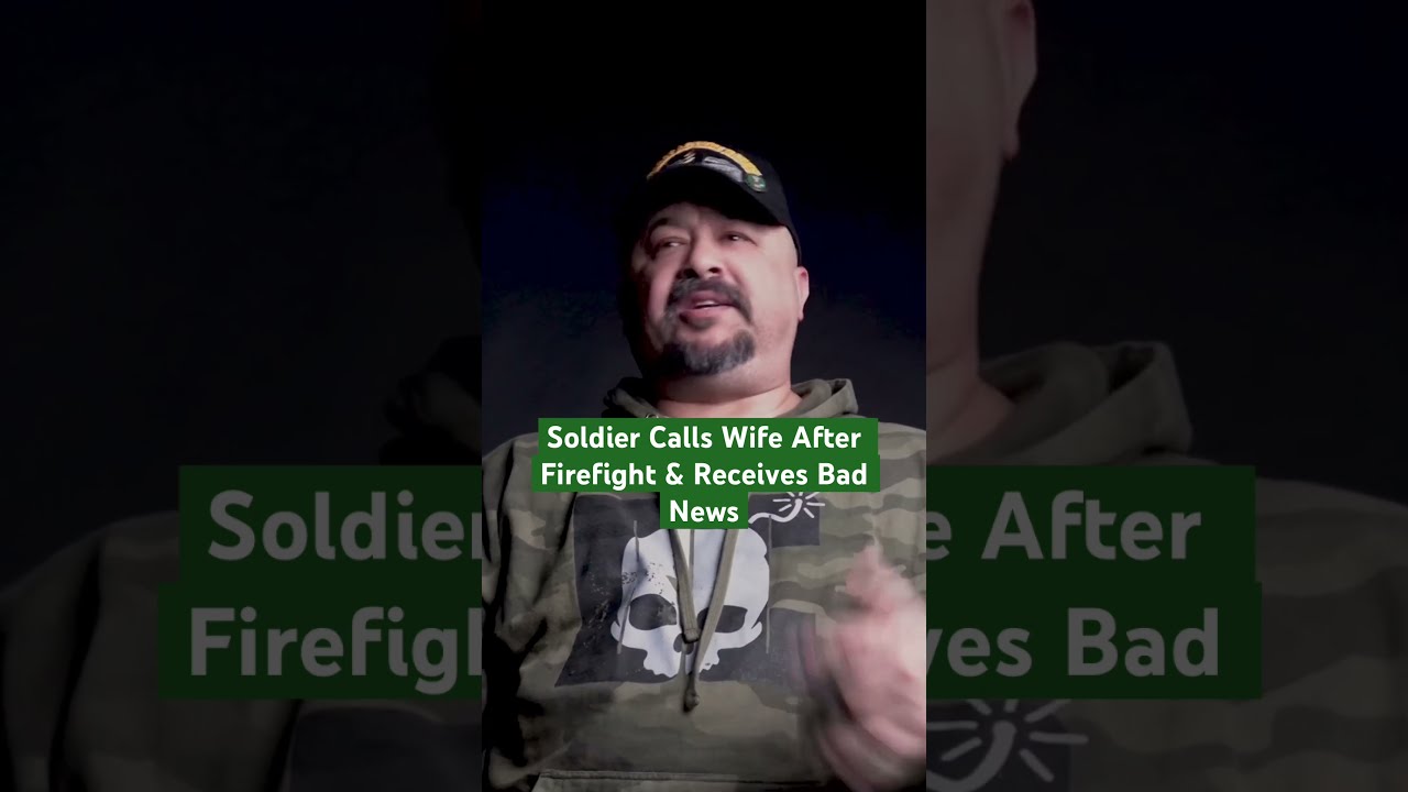 Soldier Calls Wife After Firefight Receives Bad News