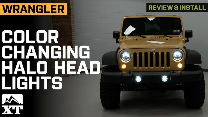 How To Install RGB Halo Lights On Jeep Wrangler JK: Easy Guide
