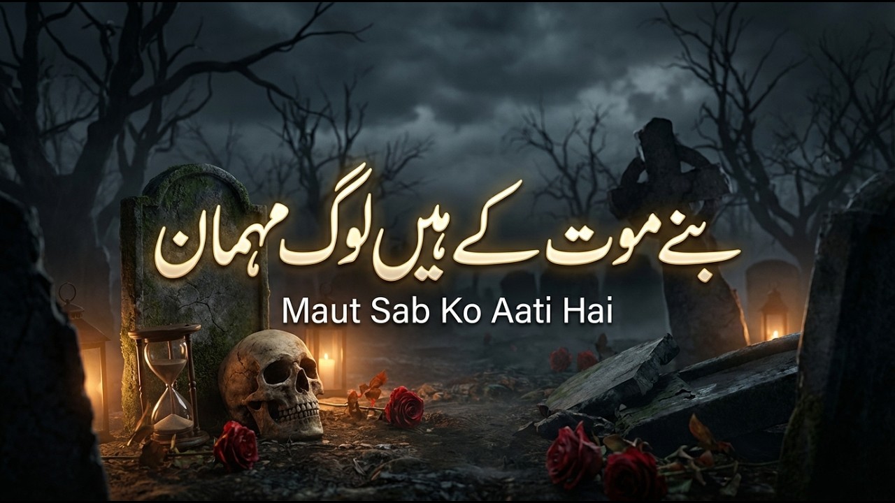 Banne Maut Ke Hain Log Mehmaan | HeartTouching Kalam | Islamic Poetry #armirzacreation #sufismpoetry