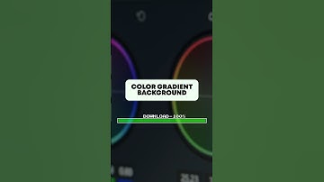 How To Create A Gradient Background in Davinci Resolve 19 (Tutorial)