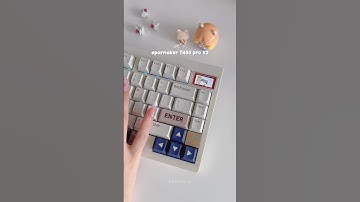 epomaker TH80 pro v2 ✨#keyboard #shorts #typing #cute #asmr #kawaii