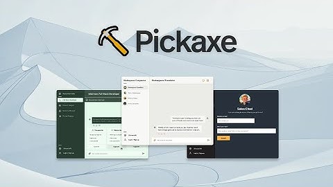 Pickaxe Appsumo Deal: No code platform for building AI tools - Review and Lifetime Deal