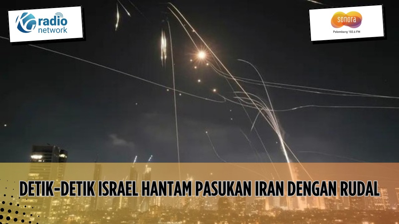 Detik-Detik Israel Hantam Pasukan Iran dengan Rudal