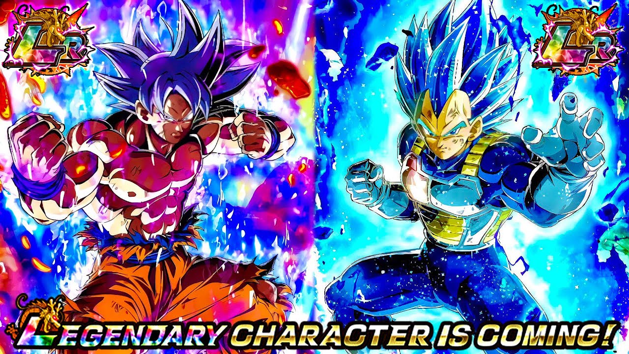 Mastered Ultra Instinct Goku & Evolution Blue Vegeta dokkan 