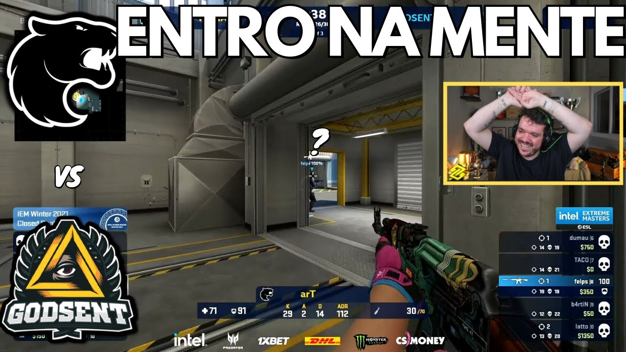FURIA Vs GODSENT IEM Winter 2021 NA CSGO HIGHLIGHTS GAULES YouTube