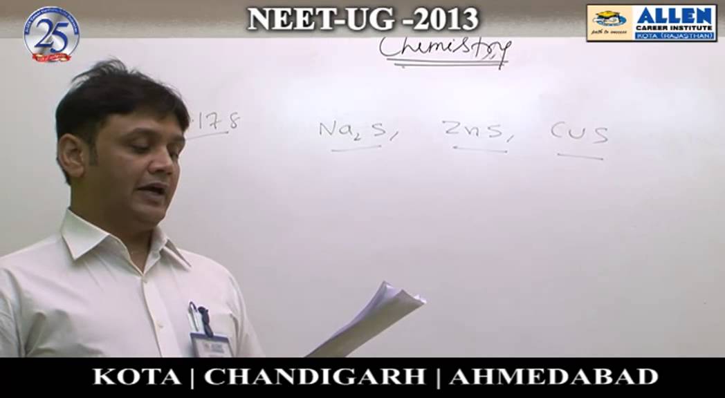 Chemistry Ques:161,178 (NEET-UG 2013) online coaching app