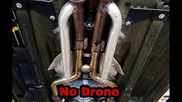 Straight Pipe 2013 Dodge Charger 5.7 Drone Fix (J pipes)