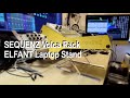 Sequenz Volca Rack + ElfAnt Laptop Stand