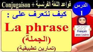 الدرس الأول في قواعد اللغة الفرنسية " التعرف على الجملة"