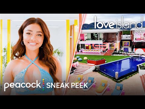 Sarah Hyland's Love Island Villa Tour | SNEAK PEEK SEASON 5 | Love Island USA on Peacock