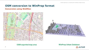 How to Convert Open Steet Map file in WinProp
