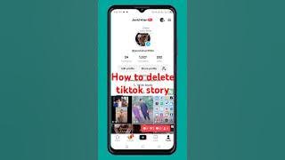 How To Delete Tiktok Story 2025 #tiktok #tiktokvideo #tutorial