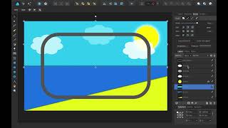 Affinity Designer Lock children layer