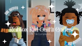 Roblox kid outfit codes | works for Berry avenue, Brookhaven, and other roblox games! | @milked_
