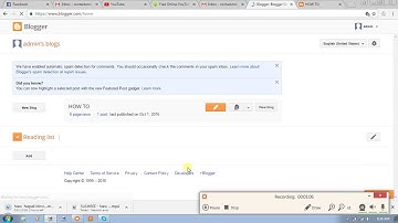 how to create blog with gmail