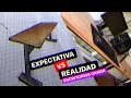 Expectativa VS Realidad, Escritorio Estilo industrial “Gamer”, By TuboCenter. - PROYECTO MUEBLE