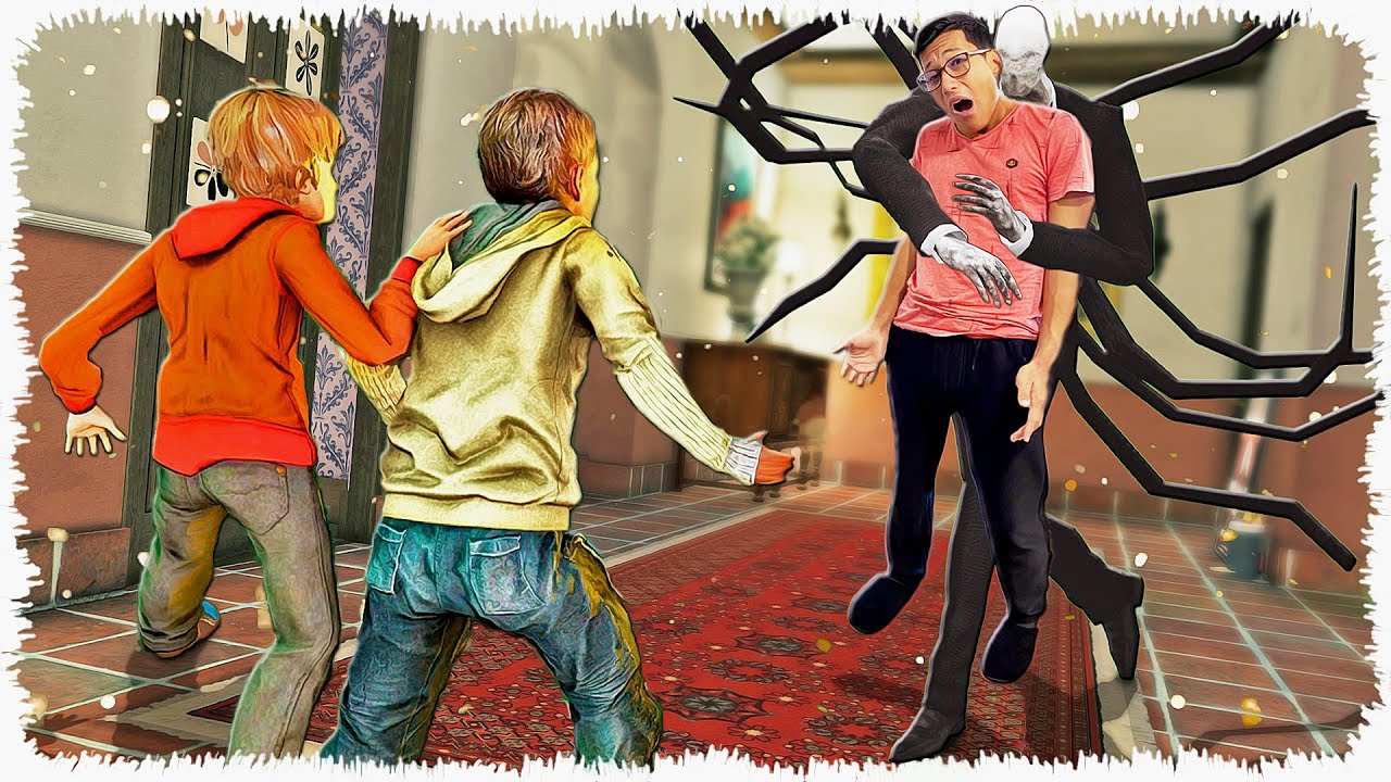 Зұлым Слендермен мені ұстап алды (GTA V)