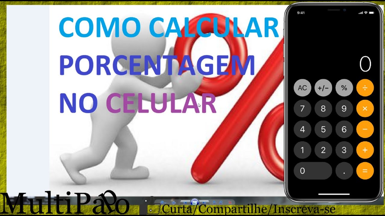 Como Fazer Porcentagem Na Calculadora Do Celular