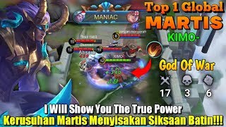 I'll Show You The True Power | Kerusuhan Martis Menyisakan Siksaan Batin - Top 1 Global Martis KIMO- screenshot 2