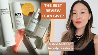 THE BEST REVIEW I CAN GIVE | $1300 of Skincare, Haircare, and Makeup screenshot 5