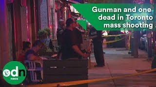 Gunman and one victim dead in Toronto mass shooting