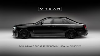 ROLLS-ROYCE GHOST with full URBAN Carbon Fibre Kit