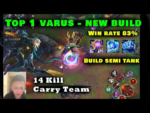 Top 1 Varus Tốc chiến | New Build Varus Semi Tank tay đôi với Sát thủ ...