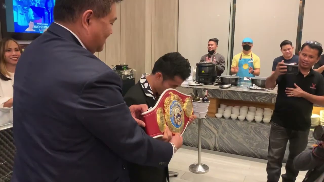 WBO belt awarded to new world champion melvin jerusalem