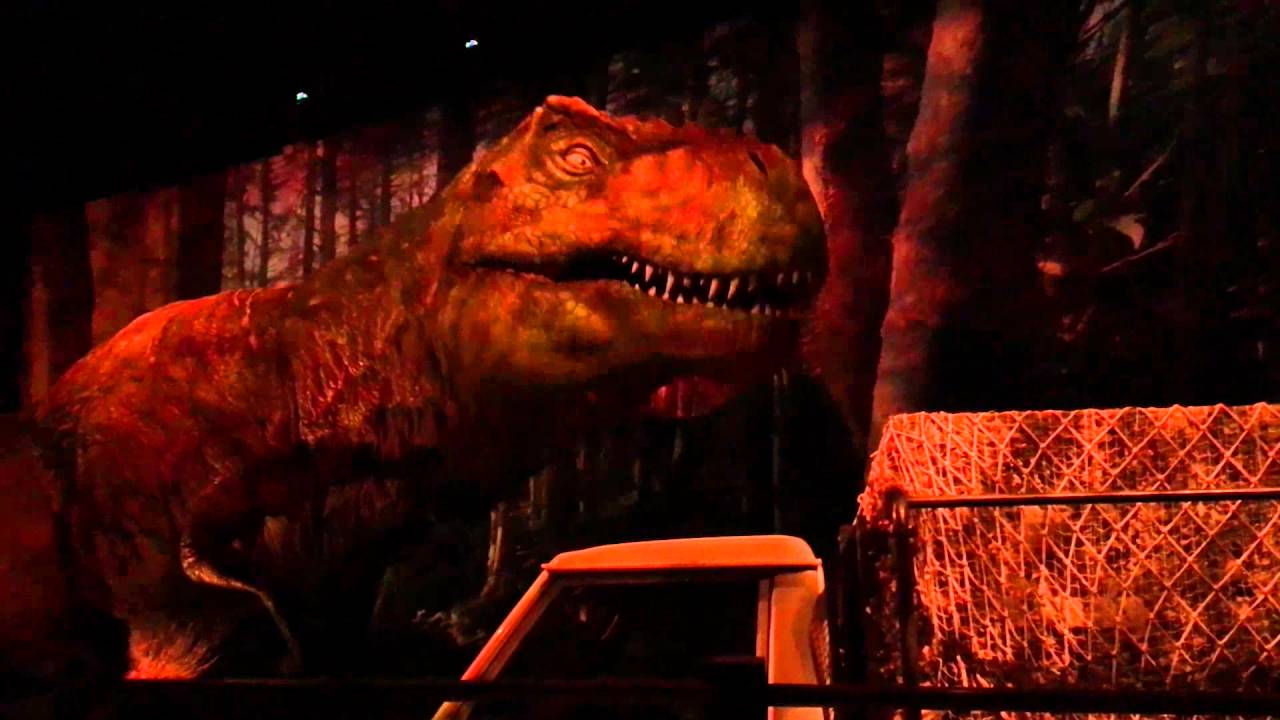 Jurassic World Exhibition T Rex Feeding Youtube 