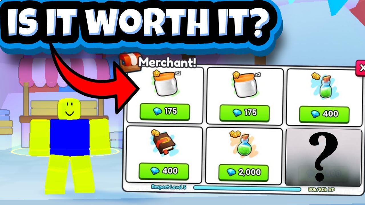 Should you unlock Respect 5 on traveling merchant - Pet simulator 99