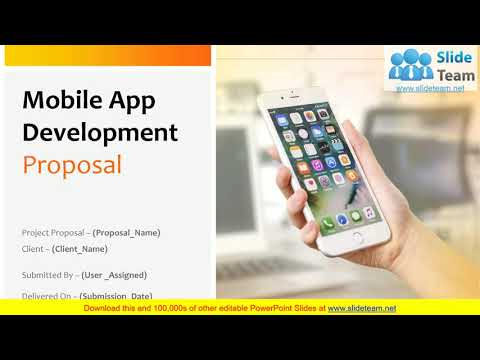 Mobile App Development Proposal PowerPoint Presentation Slides