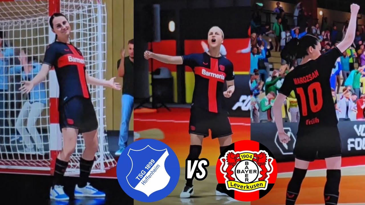 VOLTA FOOTBALL FRAEUN-BUNDESLIGA BAYER LEVERKUSEN VS TSG HOFFENHEIM. LEVERKUSEN ON 🔥!!!