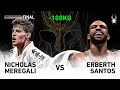 2019 SPYDER INVITATIONAL BJJ CHAMPIONSHIP FINAL -100kg Semi final : N.Meregali vs E.Santos(Full)