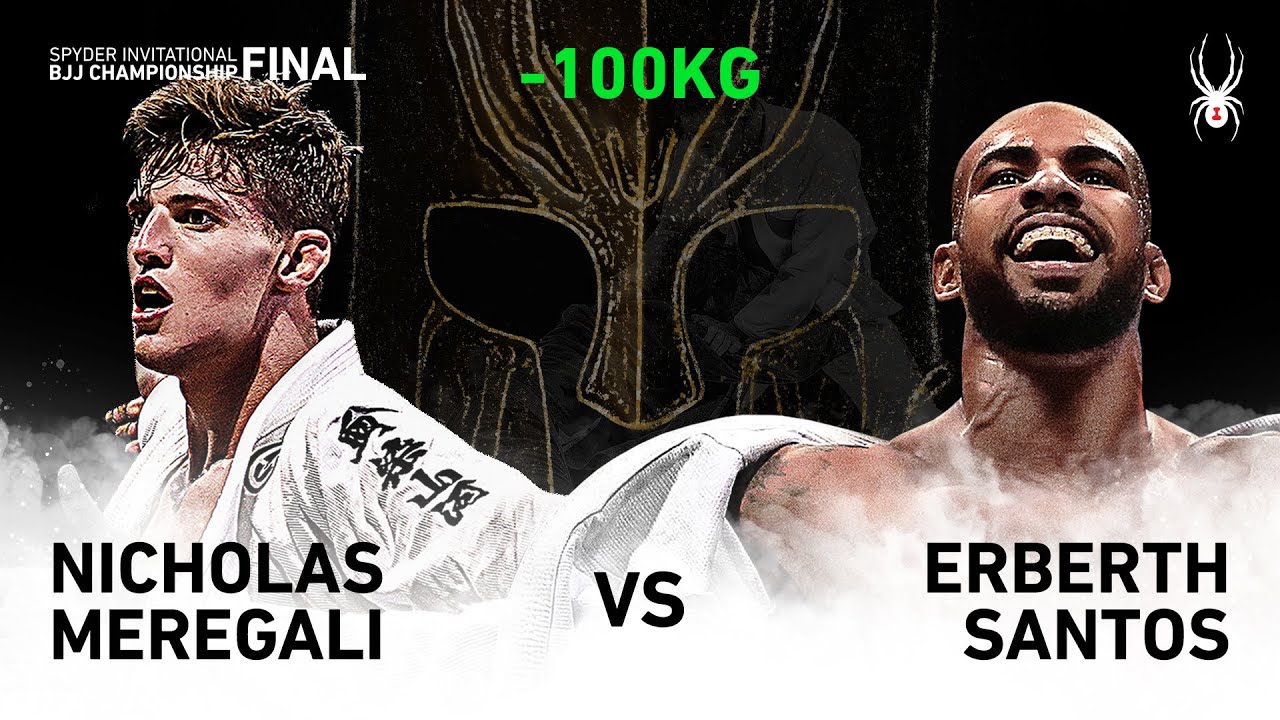 2019 SPYDER INVITATIONAL BJJ CHAMPIONSHIP FINAL -100kg Semi final : N.Meregali vs E.Santos(Full)