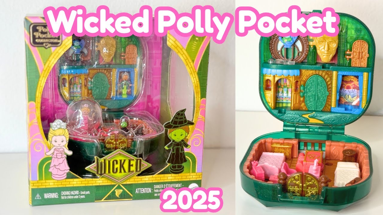 Wicked Polly Pocket Set Opening & Review! - YouTube