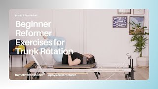Beginner and Intermediate Hamstring Exercises with a Pilates Reformer
