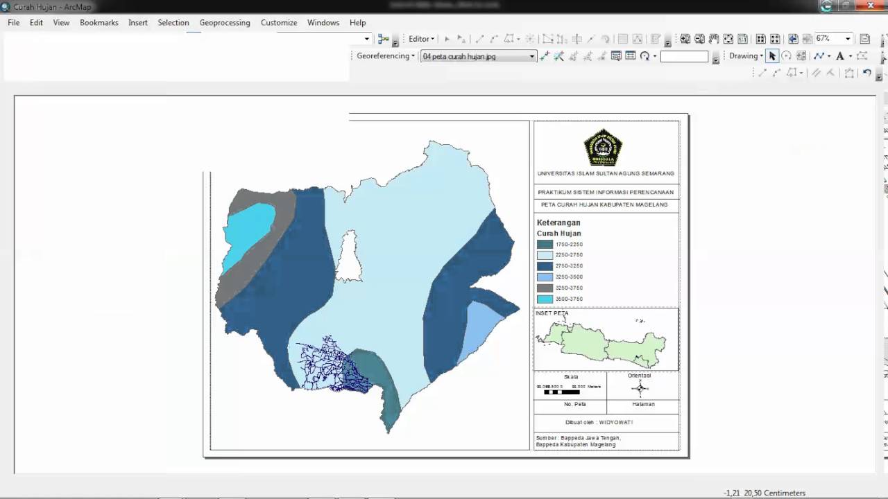 Export Map pada ArcGis menjadi JPEG - YouTube